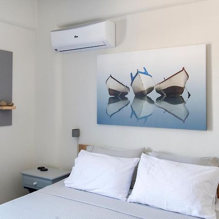 Just Blue With Amazing Sea Views In Piso Livadi Villa Luaran gambar