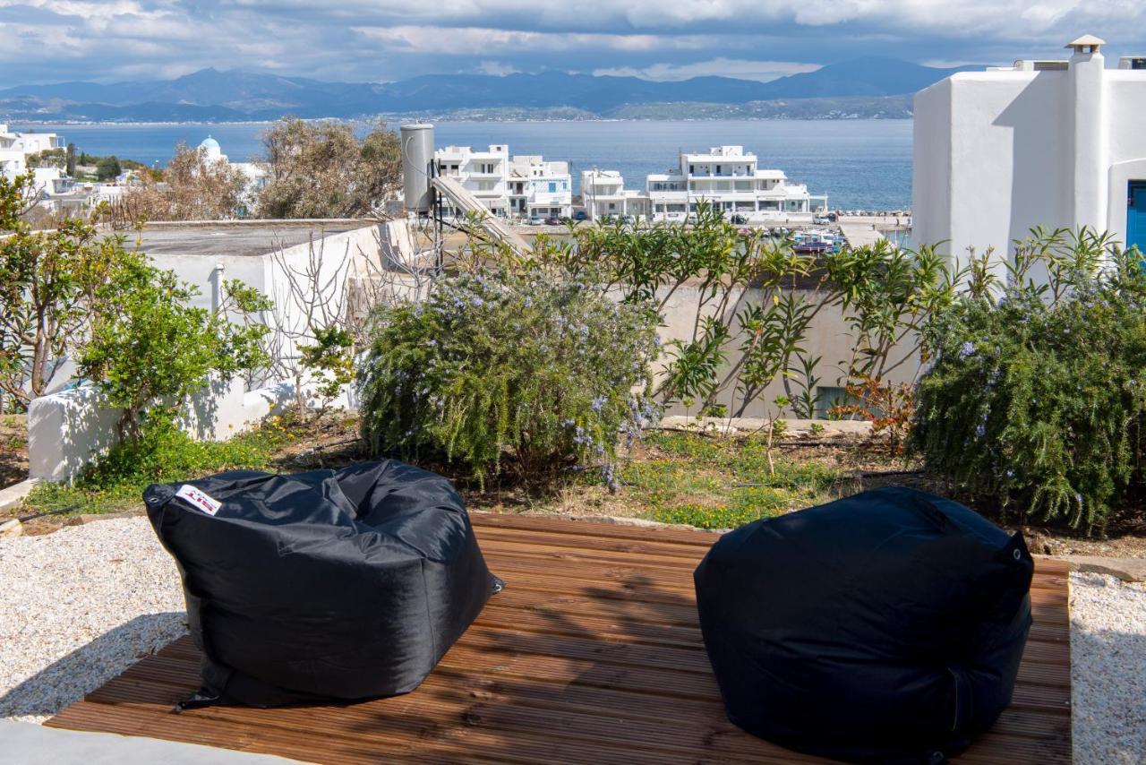 Just Blue With Amazing Sea Views In Piso Livadi Villa Luaran gambar