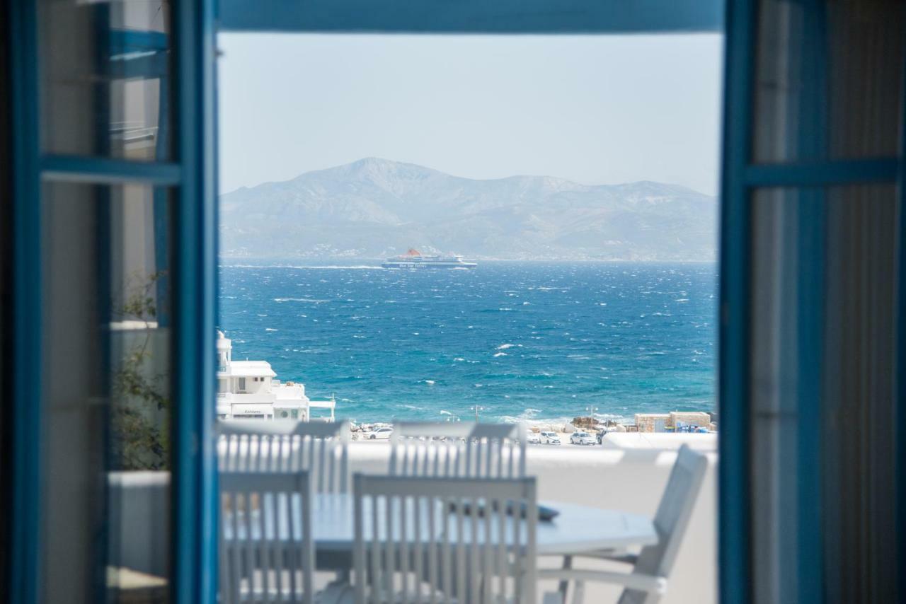 Just Blue With Amazing Sea Views In Piso Livadi Villa Luaran gambar
