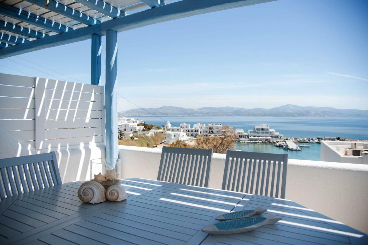 Just Blue With Amazing Sea Views In Piso Livadi Villa Luaran gambar