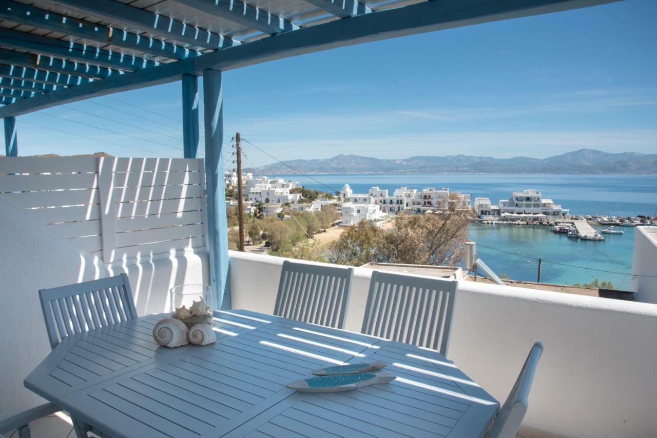 Just Blue With Amazing Sea Views In Piso Livadi Villa Luaran gambar